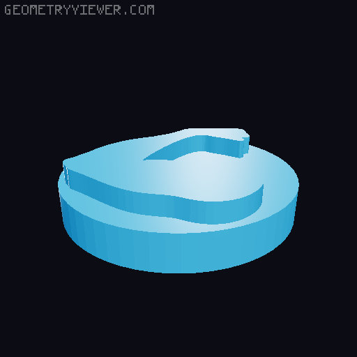 Magic: The Gathering Counters / Chips UPDATED 5-3-2019 (Life, Mana, Abilities, Loyalty, Energy, Power, Toughness) MtG #MtGCounters 3D model thumbnail