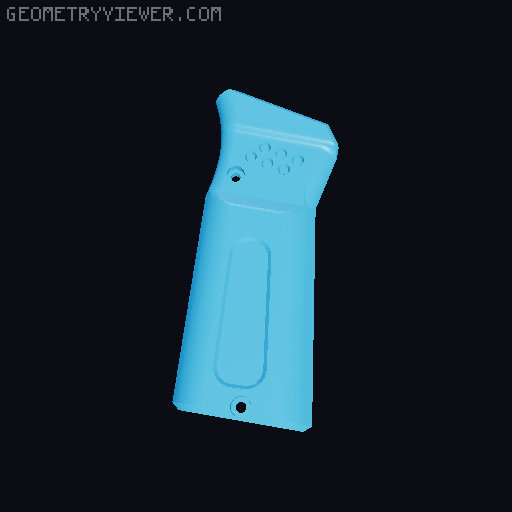 Protean-K Blaster - Remixed from Protean by Flygonial 3D model thumbnail
