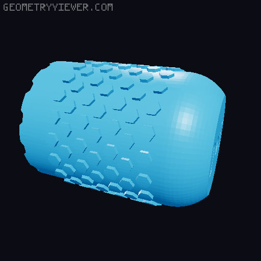 Allen key handles 3D model thumbnail