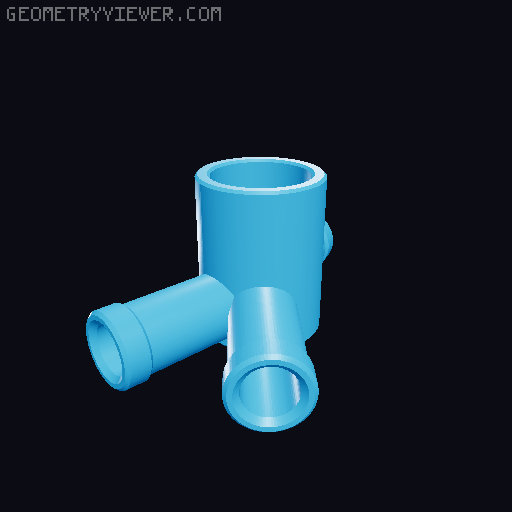 Garden Irrigation Spray System - Garten Bewässerung System 3D model thumbnail