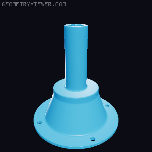 Airbus A320 Engine 3D model thumbnail