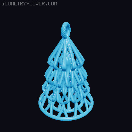 Christmas Ornament Collection 2022 3D model thumbnail