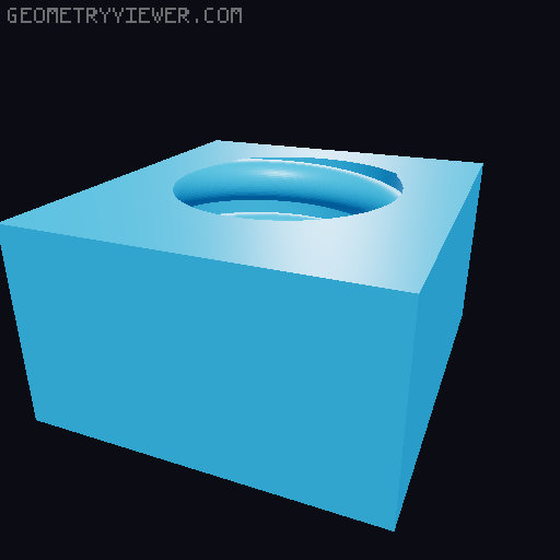 Cup Holder Clamp 3 (NO SUPPORTS) 3D model thumbnail