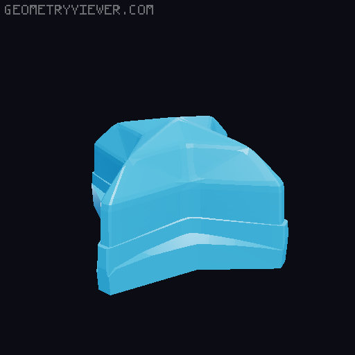 Animal Crossing Fossil Box 3D model thumbnail