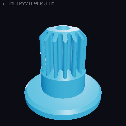 Toroidal Fan Launcher | No Hardware | No Support 3D model thumbnail
