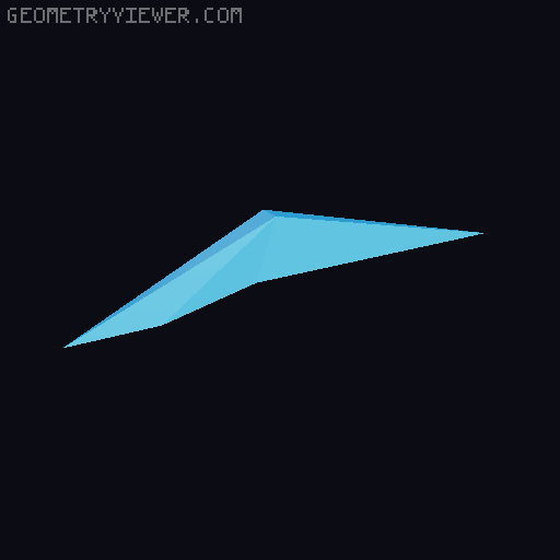 Geometric Unicorn wall art (only for Princess) 3D model thumbnail