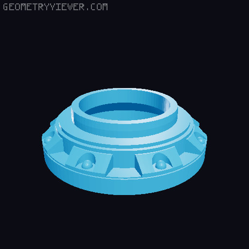 Reactor Ferrum Secundus 3D model thumbnail