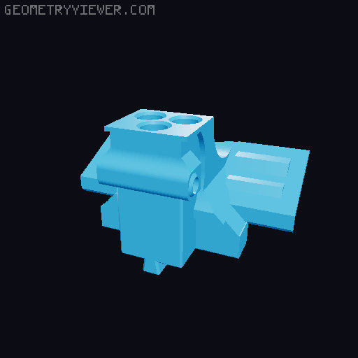 Steam Locomotive 3D model thumbnail