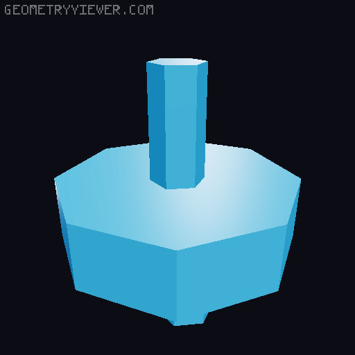 Paint Shaker Engine 3D model thumbnail