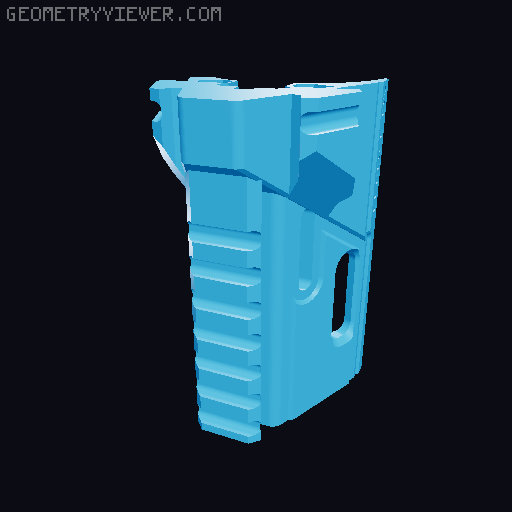 Breacher Bodykit 3D model thumbnail