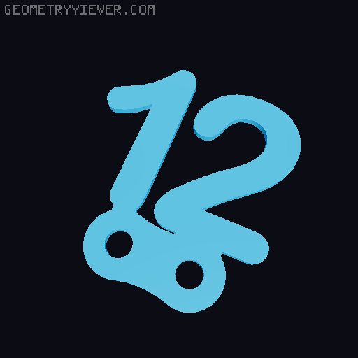Chain Clock 3D model thumbnail