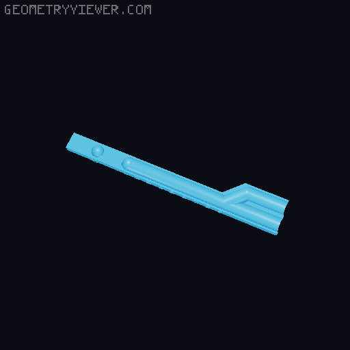 Remix of Hex2000's Ball Clock - Balance Bars 3D model thumbnail