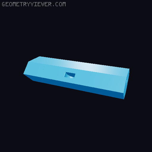 openGrid - Angle connector 3D model thumbnail