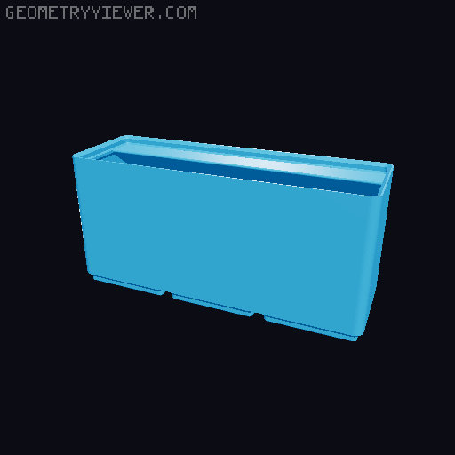 Gridfinity cups height 8 (60mm) collection 3D model thumbnail