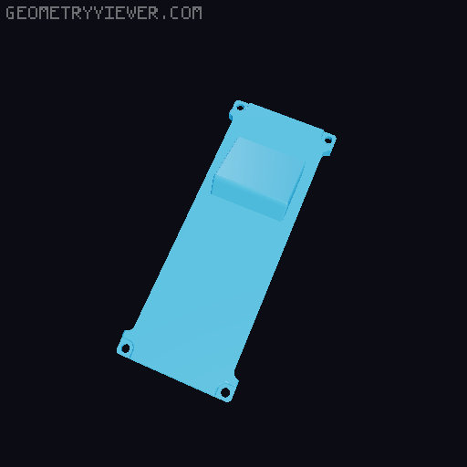 T-Beam v1.x case for Meshtastic 3D model thumbnail
