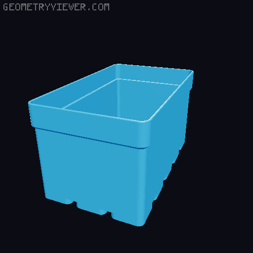 Festool/Tanos Organizer Sys-Org boxes / drawer organizer 3D model thumbnail