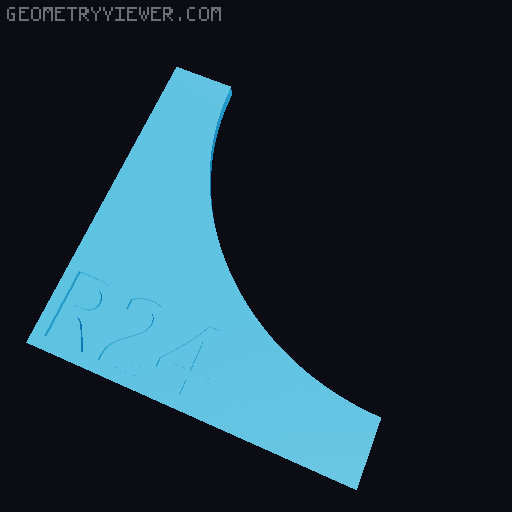 Radius Gauge - Convex & Concave 3D model thumbnail