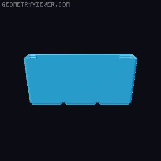 Gridfinity cups height 8 (60mm) collection 3D model thumbnail