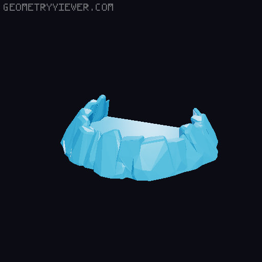 Dice Tower v1 3D model thumbnail