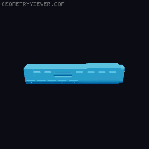 Aliens M41A Pulse Rifle 3D model thumbnail
