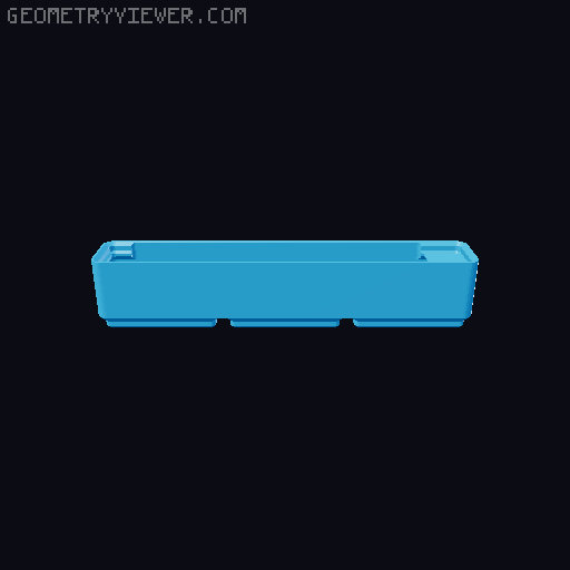 Gridfinity cups height 3 (25mm) collection 3D model thumbnail
