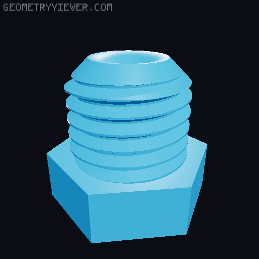 Faketec-18650 case 3D model thumbnail