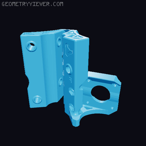 Mostly Printed CNC Primo F-25mm MPCNC 3D model thumbnail