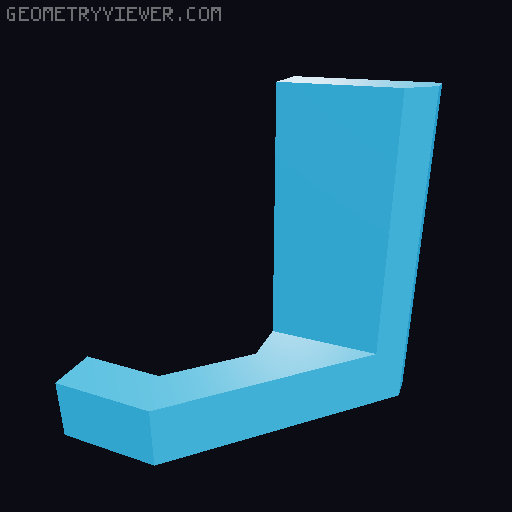 Mini Vault with Lever Tumbler Lock 3D model thumbnail