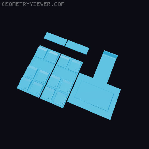 AFA - Galaxy - 4.5" Scale - Science Lab 3D model thumbnail