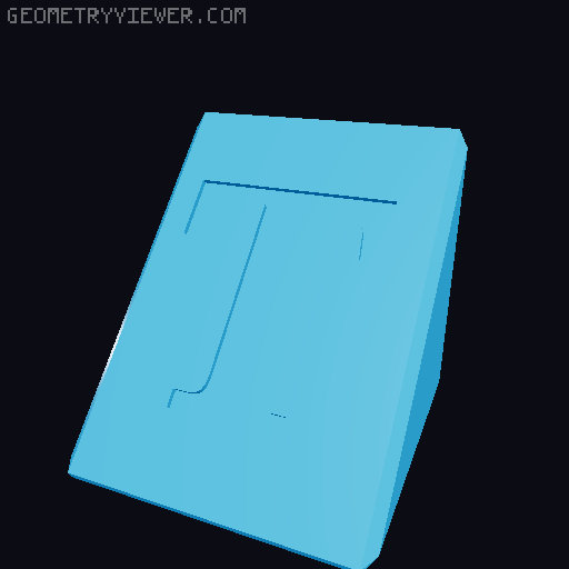 Letter Links for Twisty Snake 3D model thumbnail