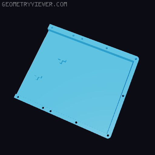 ISO 75% Tastatur / SiCK-84 Mechanical Keyboard 3D model thumbnail