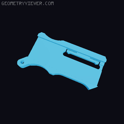 utility knife 3D model thumbnail