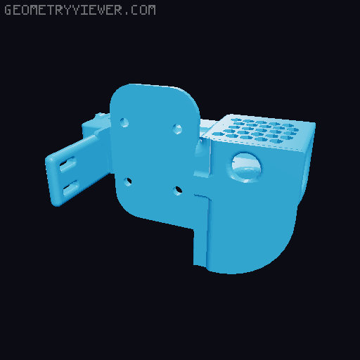 Correia CNC Robotics Frame 3D model thumbnail