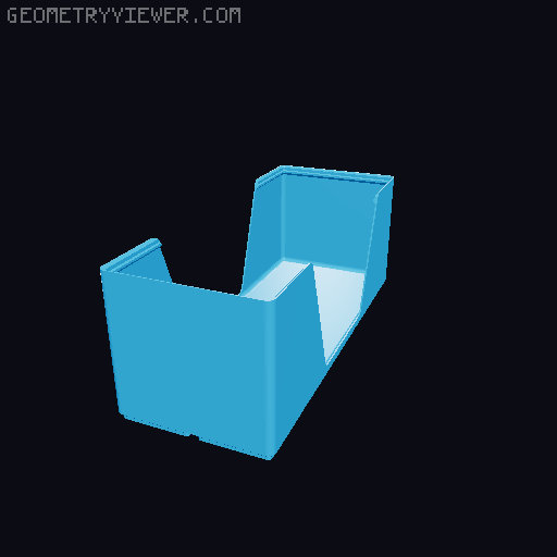Gridfinity wall cutout collection 3D model thumbnail
