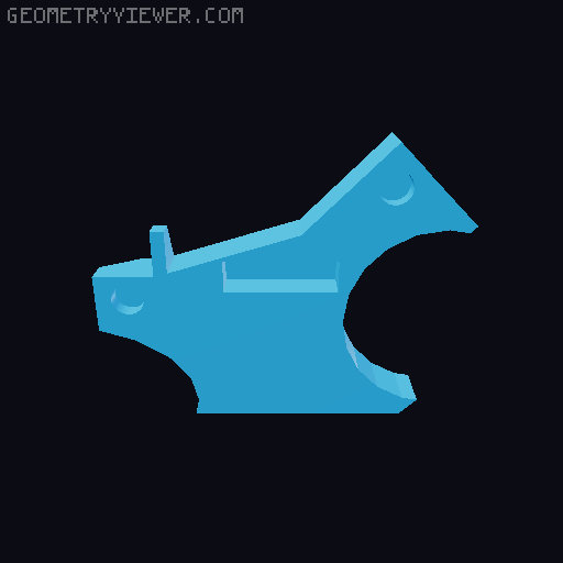 synduality bowie rabbit cradle mk2 3D model thumbnail