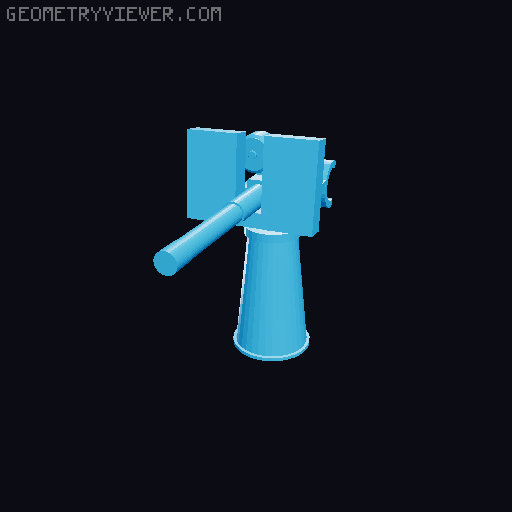 Royal Navy 20mm Oerlikon Guns  (WWII) 3D model thumbnail