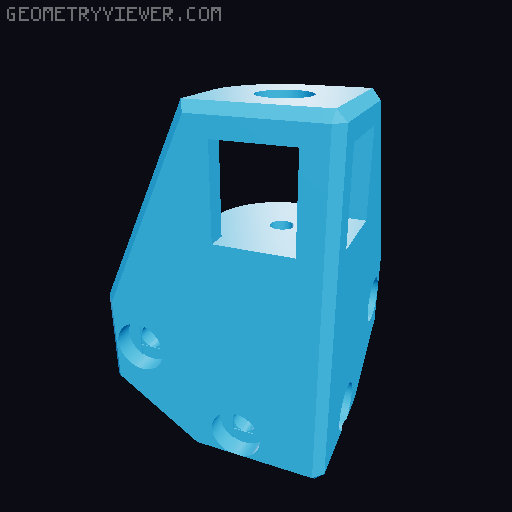 Chonkified and Chanfered Rook 2020 3D model thumbnail
