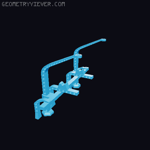 1;120 Scale RC wickes class destroyer  3D model thumbnail