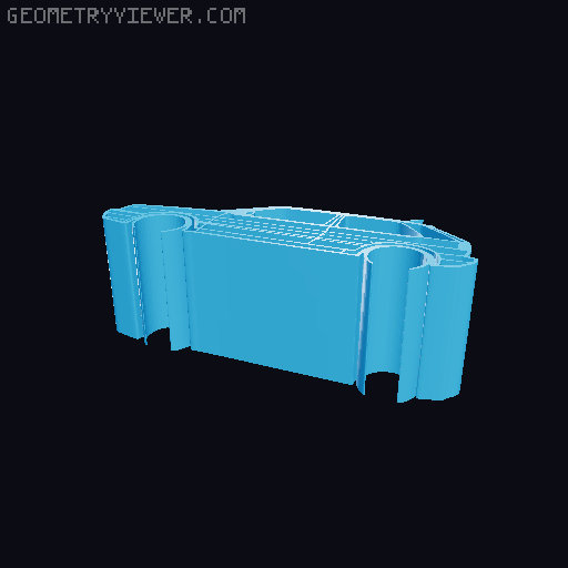 Car silhouettes! different models 3D model thumbnail