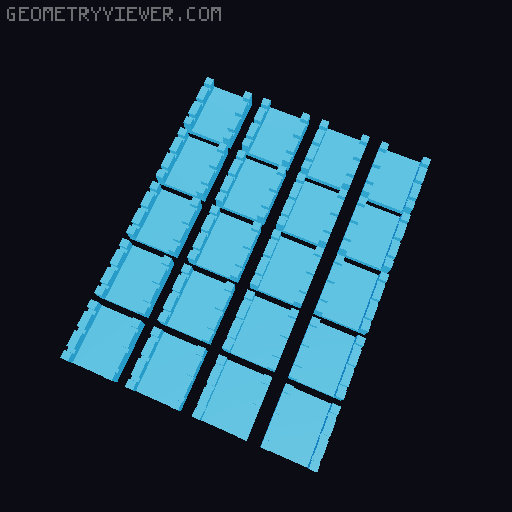 8x8x8 LED Cube Remix 3D model thumbnail