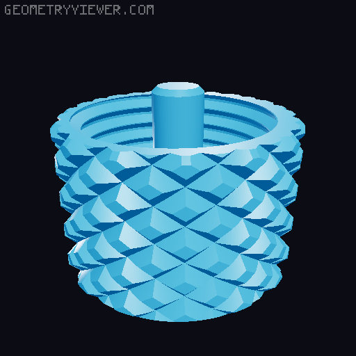 Tiny Travel Screwdriver 3D model thumbnail