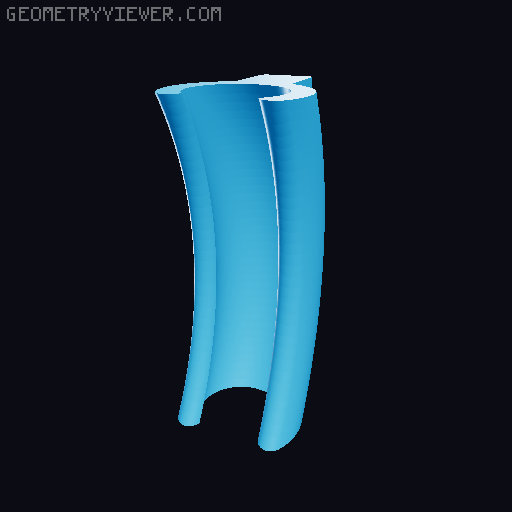 Bike Cable Lock Holder 3D model thumbnail