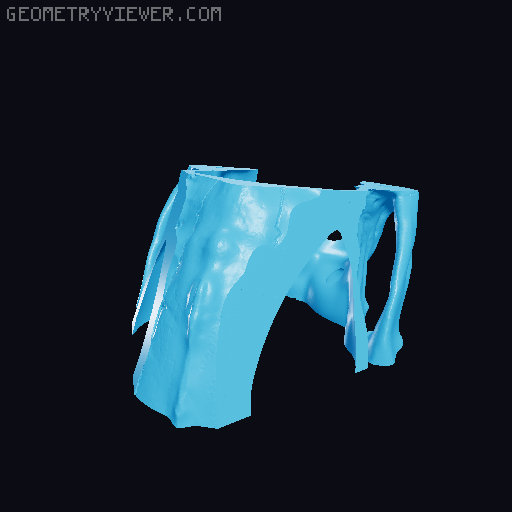 Troll Skull 3D model thumbnail