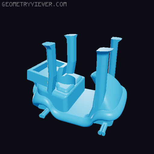 E3D Balloon Buggy 3D model thumbnail