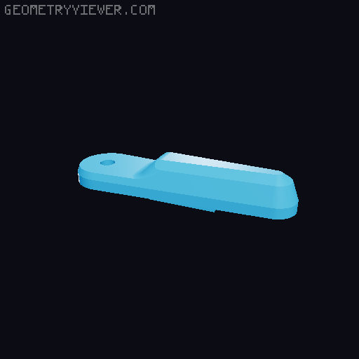 Johnny Silverhand's Malorian Arms 3516 3D model thumbnail