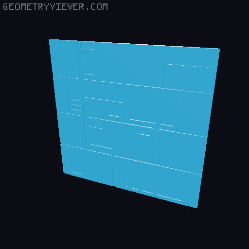Star Wars 3.75" imperial fortress 3D model thumbnail