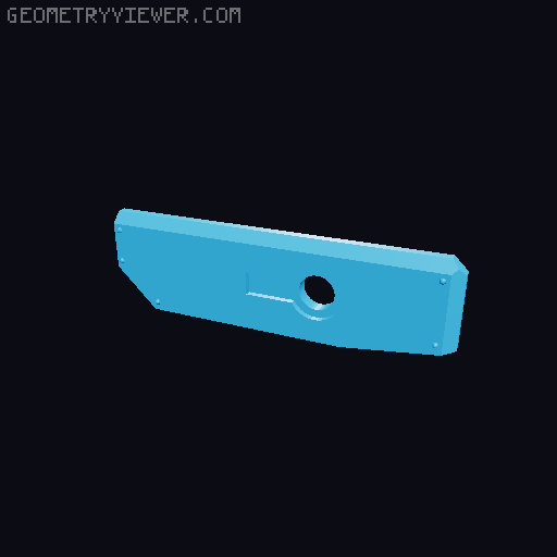 40mm frame parts 3D model thumbnail
