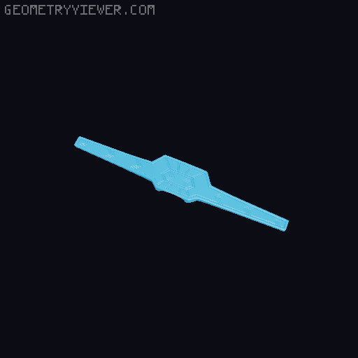 The Witcher life size Sword 3D model thumbnail