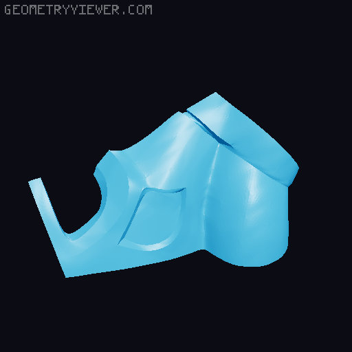 Stormtrooper ANH helmet - Prusa Mini+ 3D model thumbnail