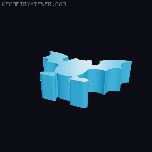 Pokemeeples 3D model thumbnail